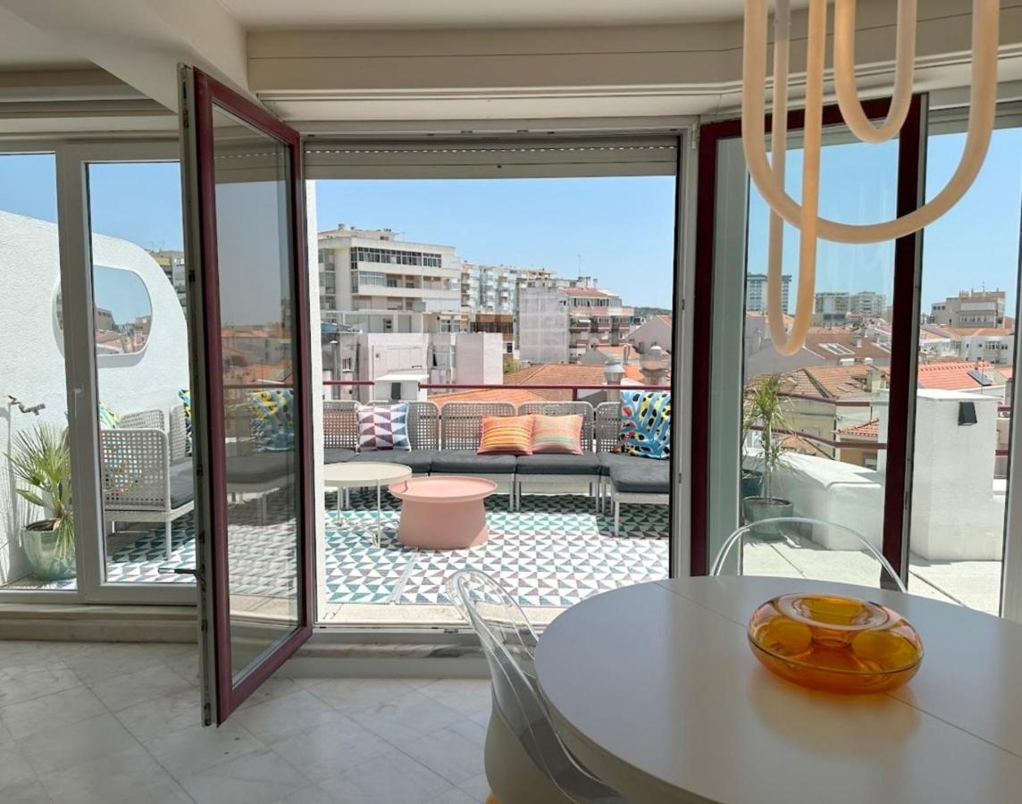 דירות קוסטה דה קפאריקה Groovy Caparica Gem With Large Sunny Terrace מראה חיצוני תמונה