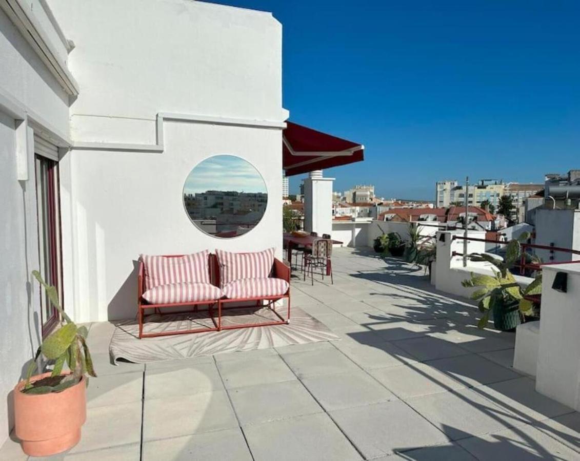 דירות קוסטה דה קפאריקה Groovy Caparica Gem With Large Sunny Terrace מראה חיצוני תמונה