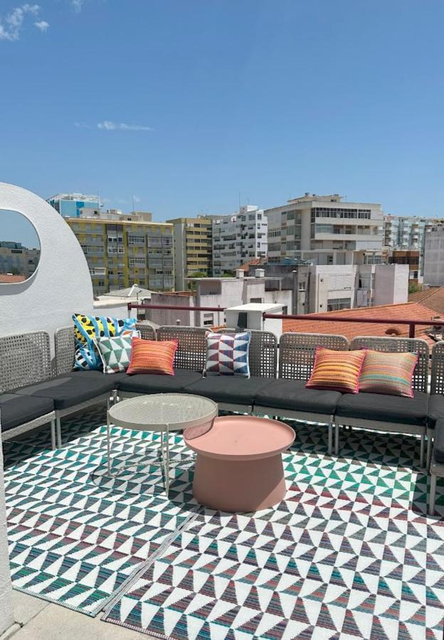 דירות קוסטה דה קפאריקה Groovy Caparica Gem With Large Sunny Terrace מראה חיצוני תמונה